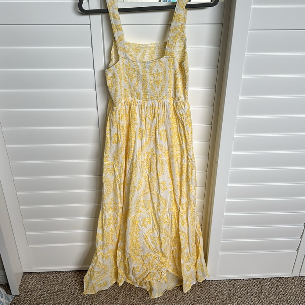 Monsoon & Beyond Beyond Vera Yellow & White Maxi Dress - Picture 6 of 7